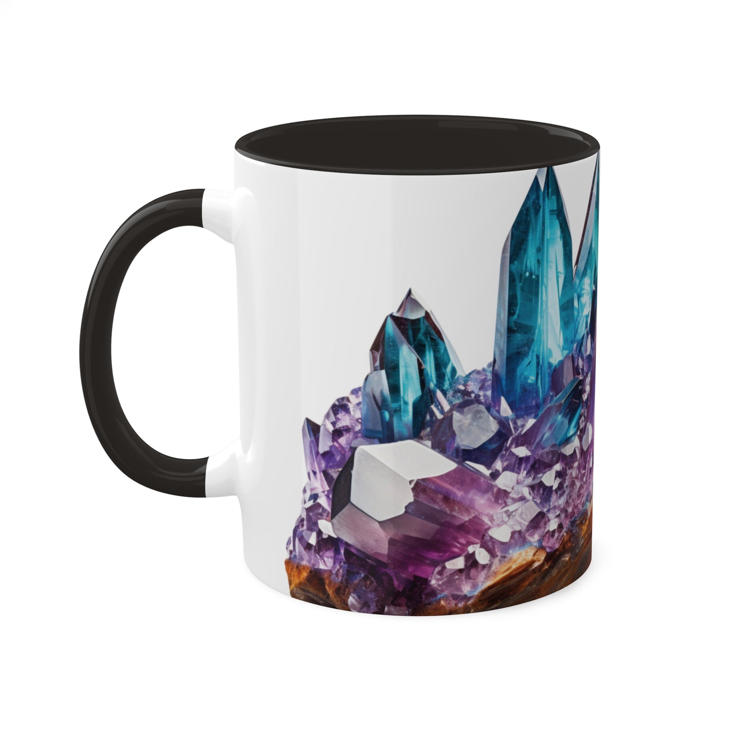 Alexandrite Crystal Birthstone Coffee Cup - Energize Your Mornings with Gemstone Elegance