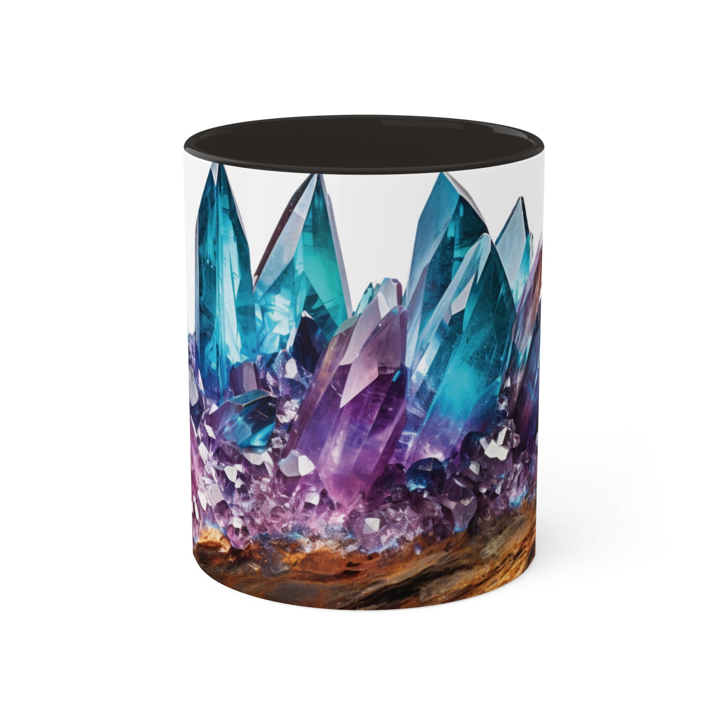 Alexandrite Crystal Birthstone Coffee Cup - Energize Your Mornings with Gemstone Elegance