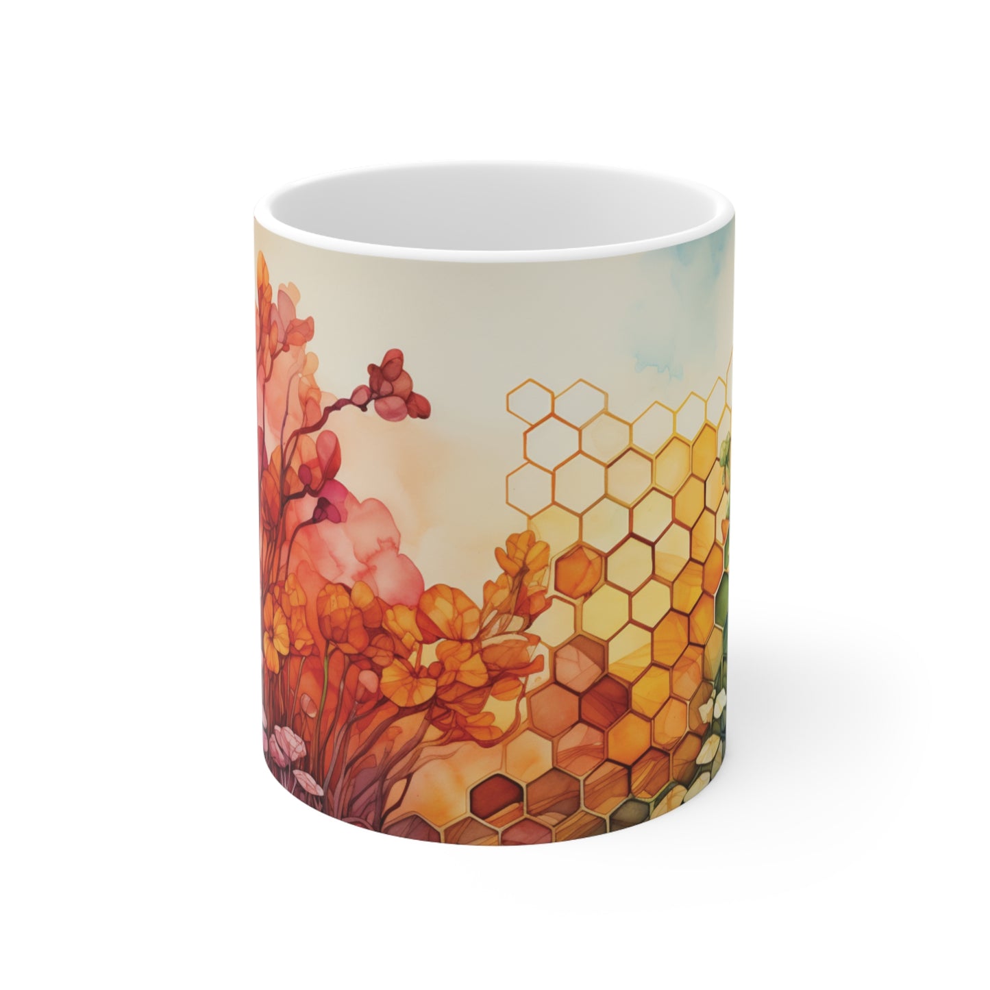 Chroma Mystic Ceramic Coffee Cup - Color Therapy Gift