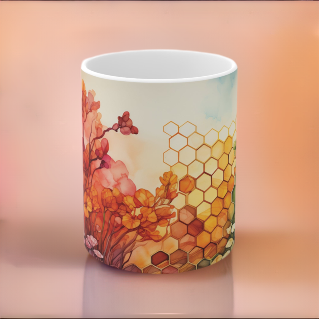 Chroma Mystic Ceramic Coffee Cup - Color Therapy Gift